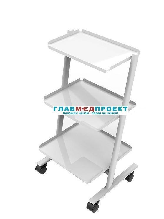 Стойка Т-09 мобильная для дополнительного оборудования с 3 полками, Аванта (Россия)