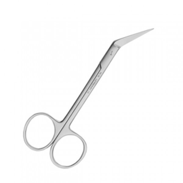 Ножницы хирургические угловые Fadenschere, 115 мм., HLW Dental Instruments (Германия)