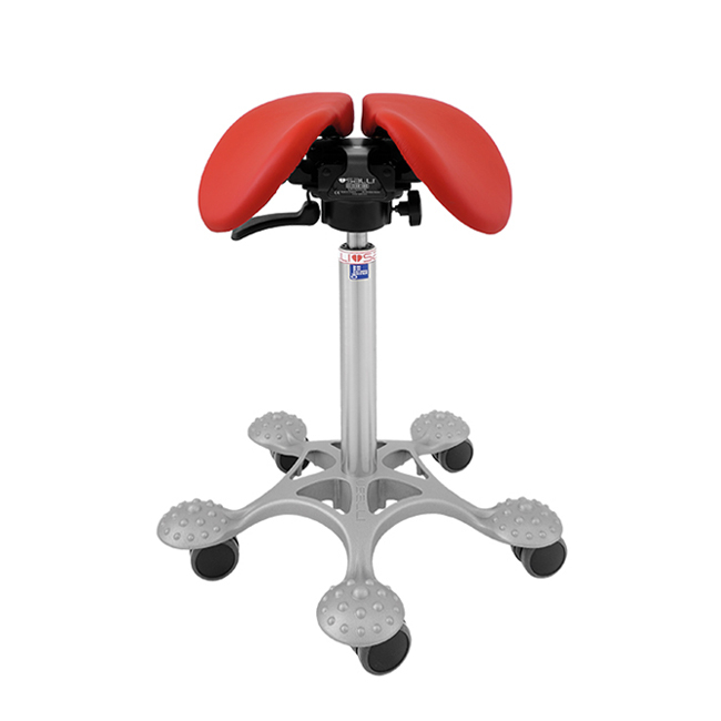 Salli Swing Fit - эргономичный стул-седло, с механизмом качания и регулировкой расстояния между половинками сиденья | Salli (Финляндия)