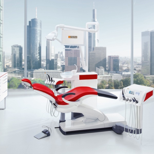 SINIUS Стоматологическая установка с нижней подачей инструментов., Dentsply Sirona (Германия)