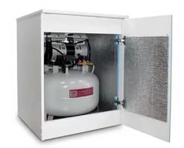 GMP - 1.,  Кожух для стоматологического компрессора с вентилятором, Главмедпроект(Россия)