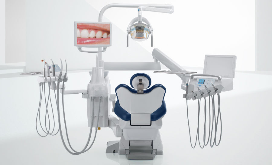 S200 International - стоматологическая установка с нижней подачей инструментов.,Stern Weber (Италия)