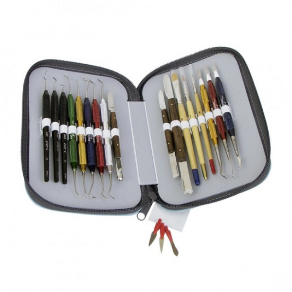 Футляр с инструментами для воска и керамики, Asa Dental (Италия)