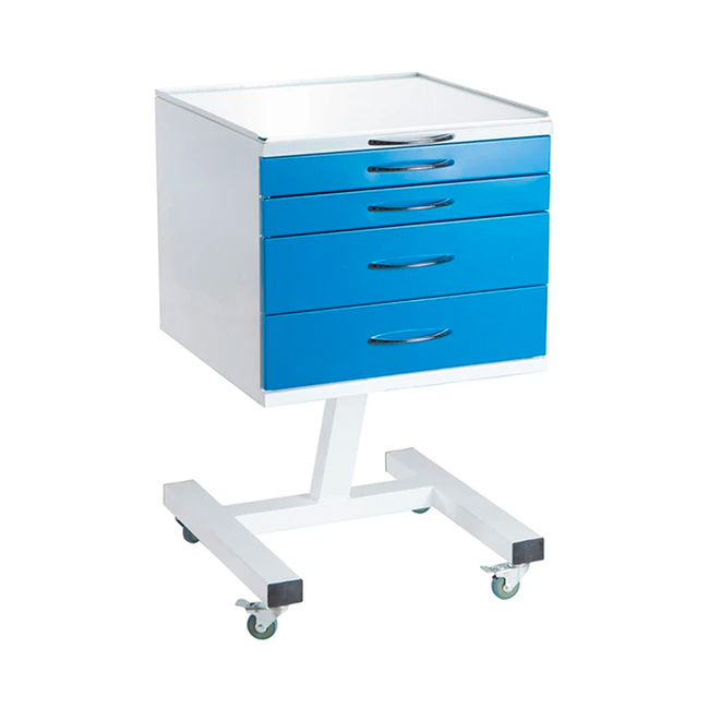 СИПС-М-01 - столик передвижной, 4 выдвижных ящика, серия ПРЕМИУМ | ВЗМО (Россия)