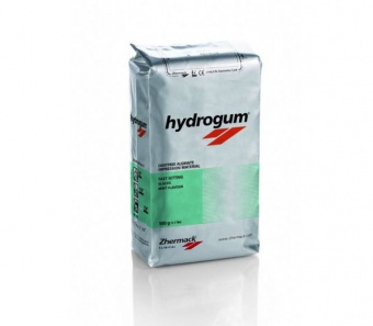Hydrogum (500gm) - беспыльный эластичный альгинат с быстрым схватыванием | Zhermack (Италия)